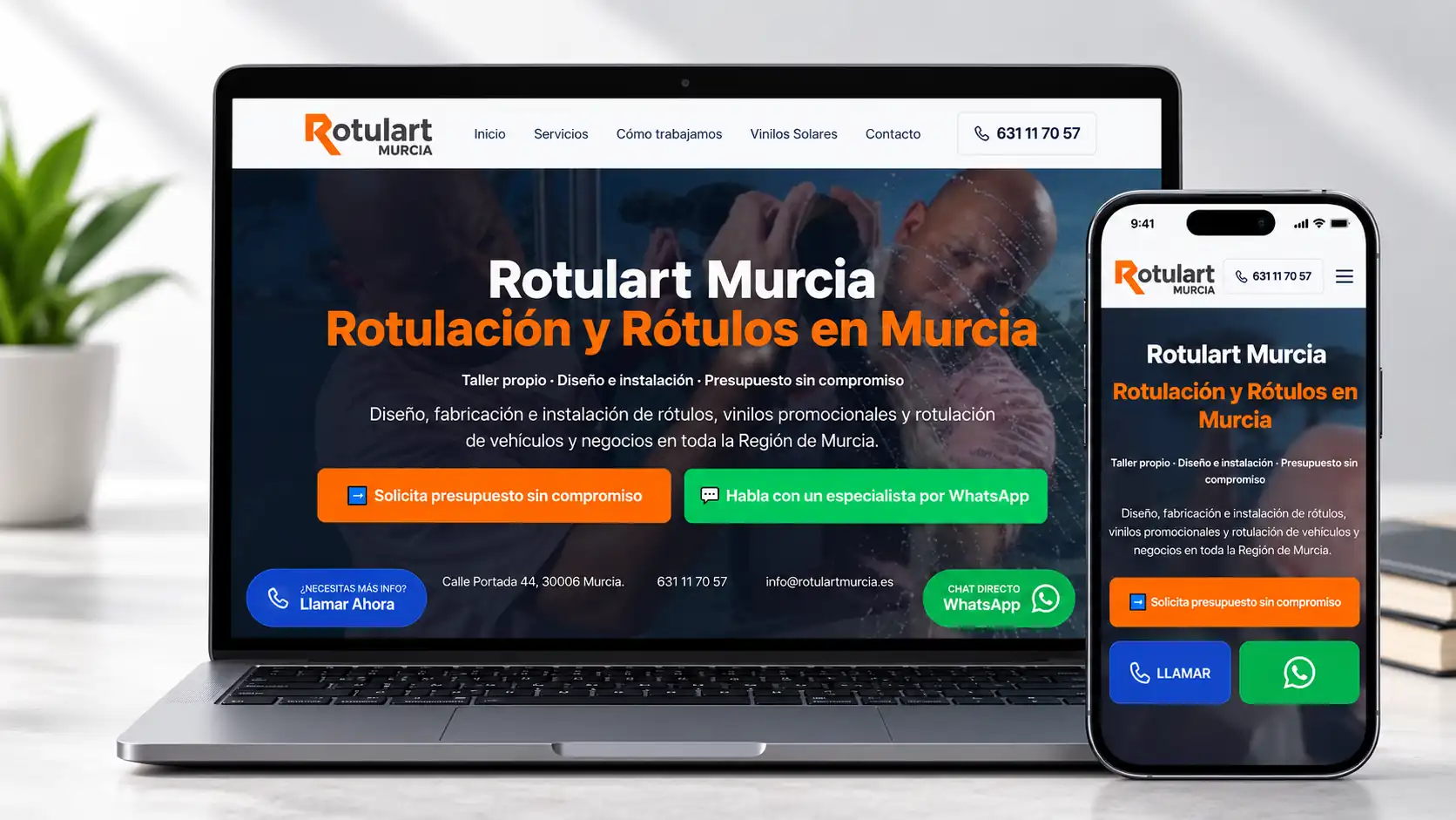 Proyecto Rotulart de Agencia Cohete