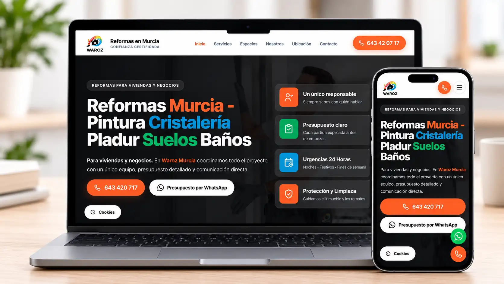 Proyecto Waroz de Agencia Cohete
